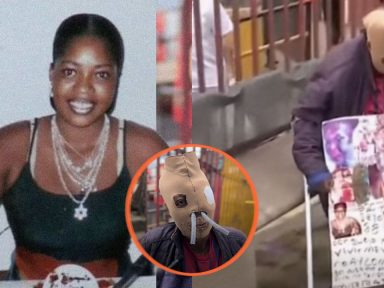 Imagen de María Consuelo, atacada con ácido hace 26 años, clama por la eutanasia