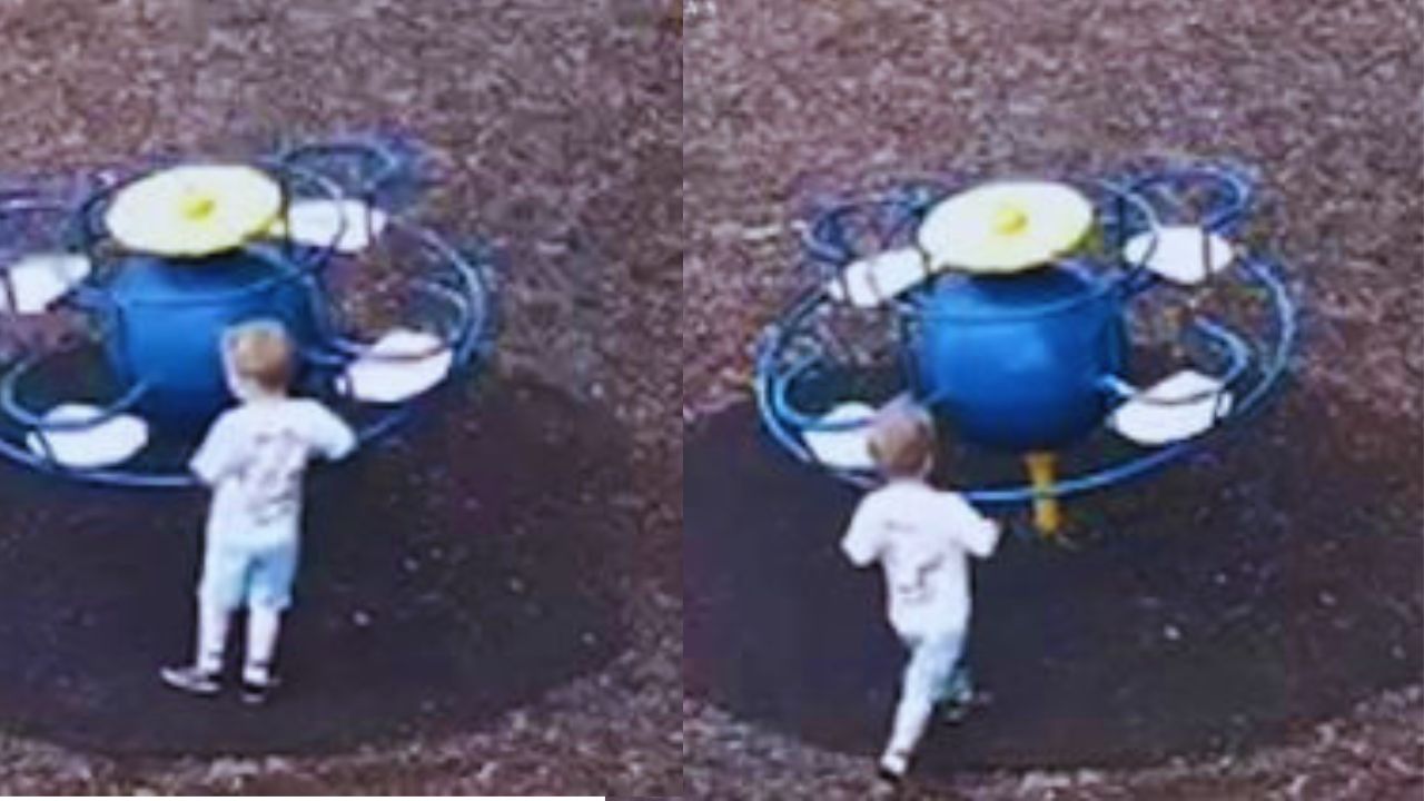 Video muestra a niño jugando en parque antes de desaparecer y ser hallado sin vida Imagen principal de Video muestra a niño jugando en parque antes de desaparecer y ser hallado sin vida