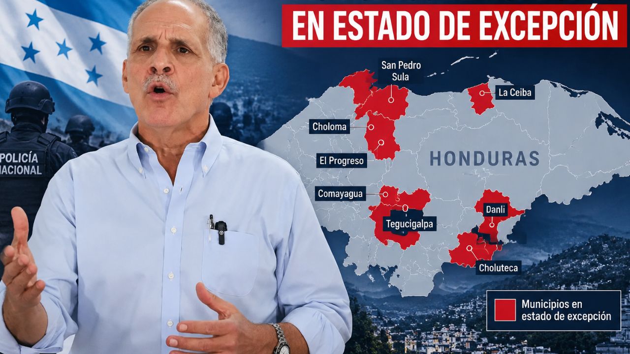 Presidente Asfura dice que se analiza aplicar estado de excepción en municipios de Honduras Imagen principal de Presidente Asfura dice que se analiza aplicar estado de excepción en municipios de Honduras