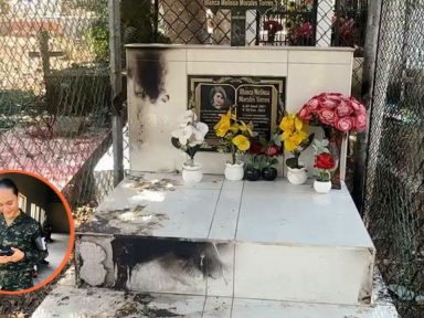 Imagen de ¿Qué buscaban? Profanan tumba de militar que murió en accidente en 2023