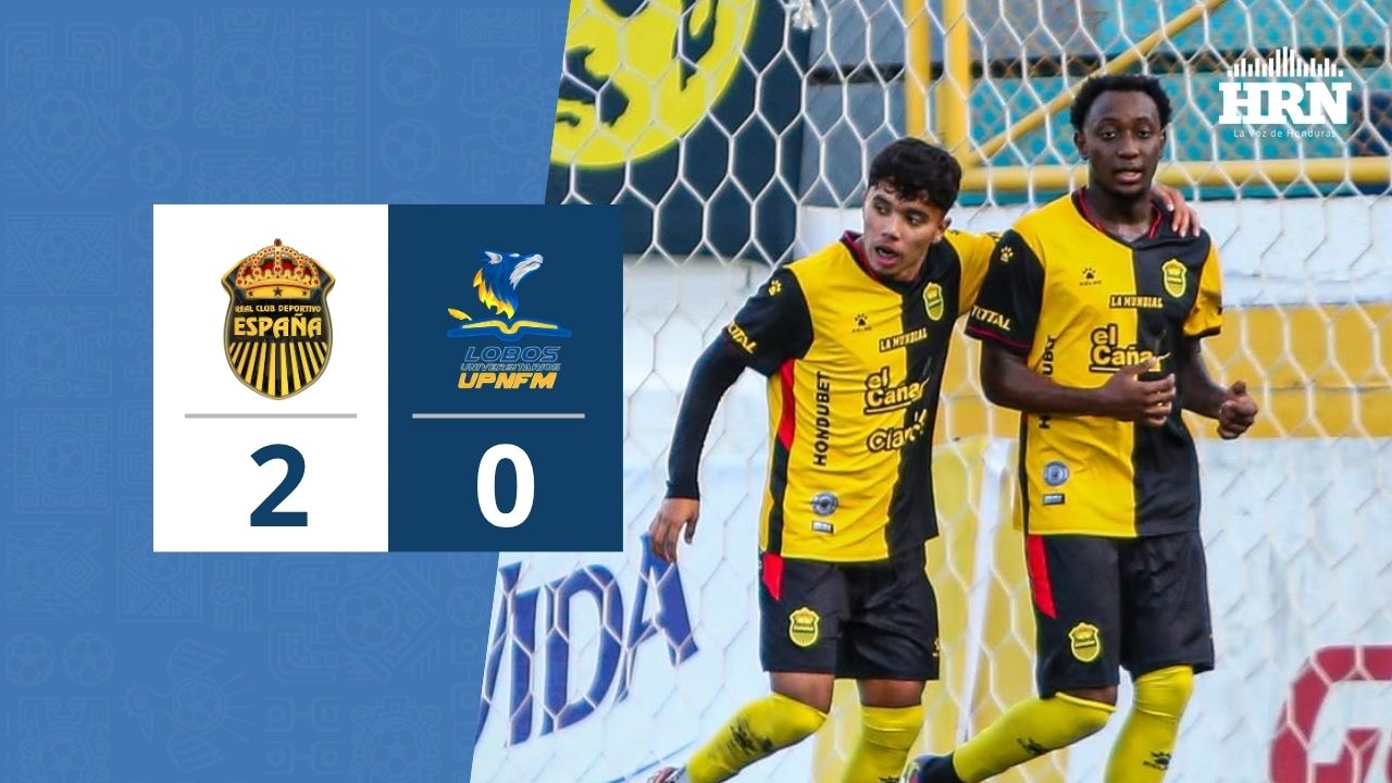 Imagen de Real España vence a Lobos UPNFM en la fecha 6 y sigue en la lucha por la cima