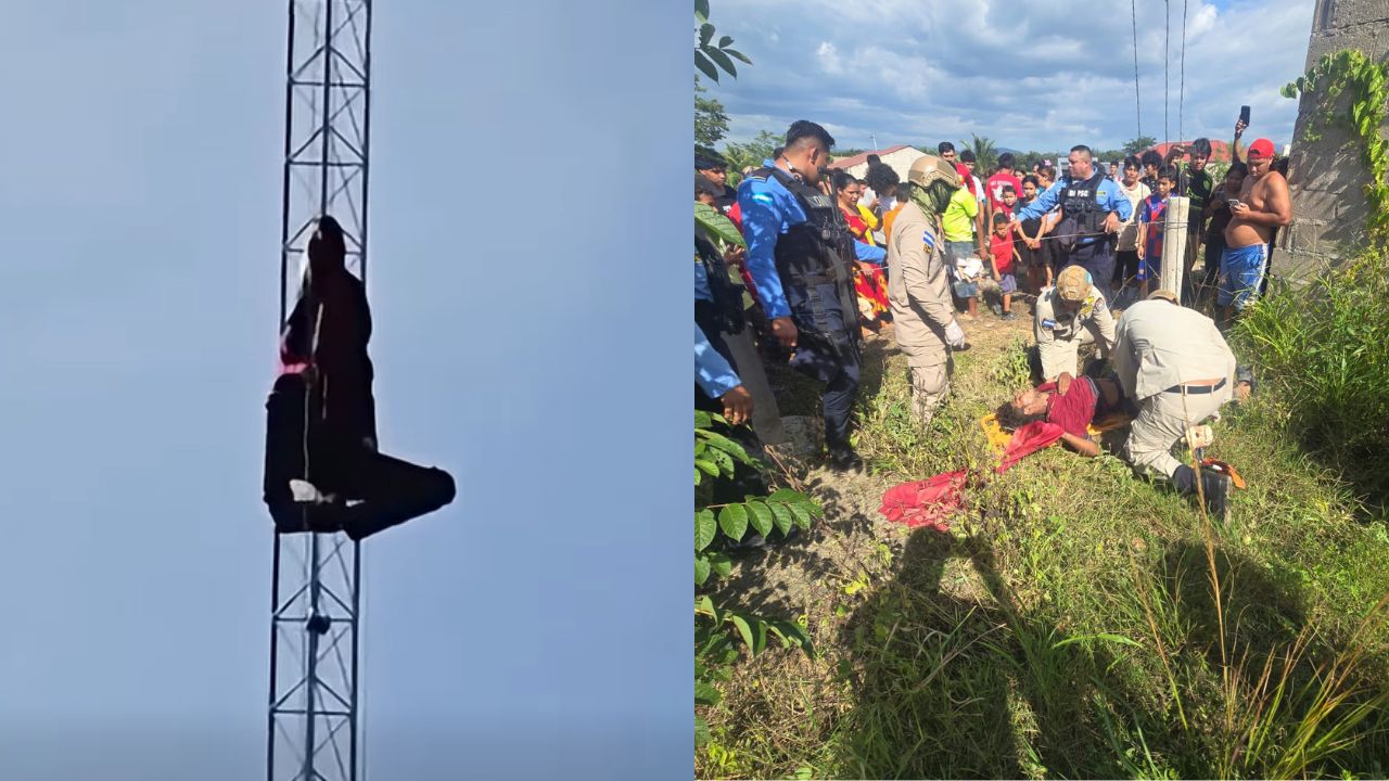 VIDEOS| “Superman” de Catacamas no voló: cayó desde una antena y lo hospitalizaron Imagen principal de VIDEOS| “Superman” de Catacamas no voló: cayó desde una antena y lo hospitalizaron