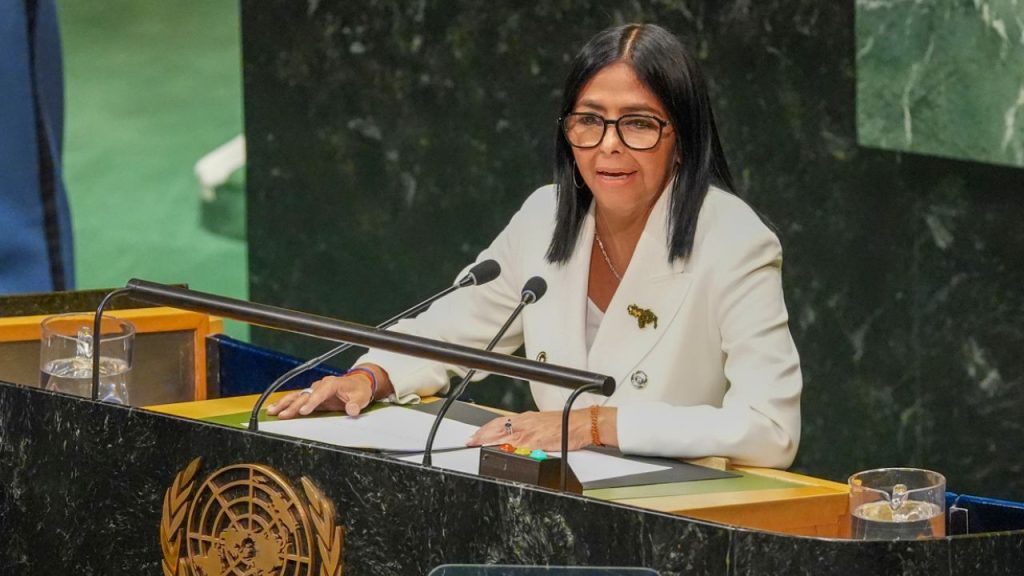 Delcy Rodríguez.