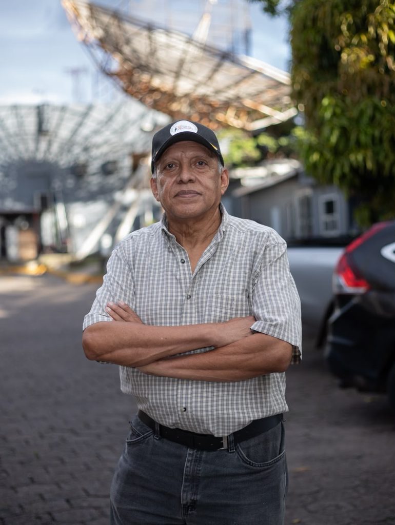 Don Dagoberto Luján es una de las figuras y voces más respetadas en el periodismo deportivo en Honduras.