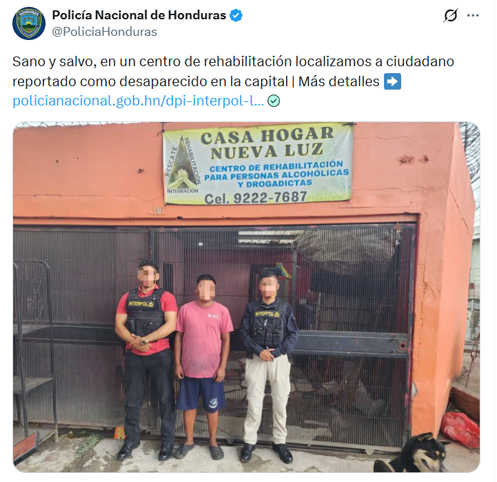 Captura de pantalla de la publicación