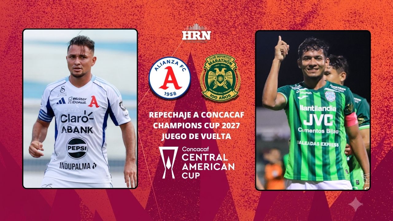 Alianza vs Marathón en vivo: Hora, marcador, dónde ver | Repechaje, Copa Centroamericana Imagen principal de Alianza vs Marathón en vivo: Hora, marcador, dónde ver | Repechaje, Copa Centroamericana