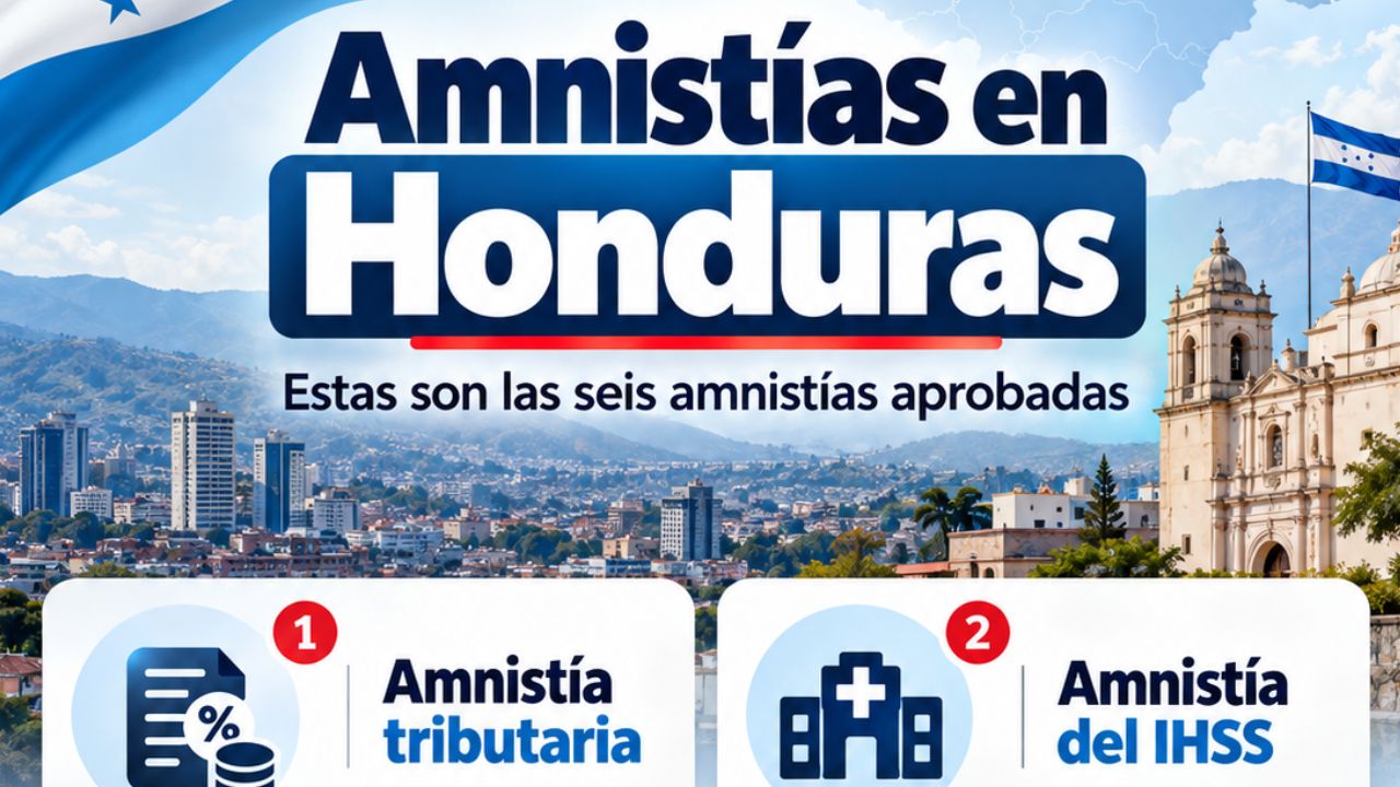 Hondureños seguirán pagando sin recargos: amplían vigencia de seis amnistías Imagen principal de Hondureños seguirán pagando sin recargos: amplían vigencia de seis amnistías