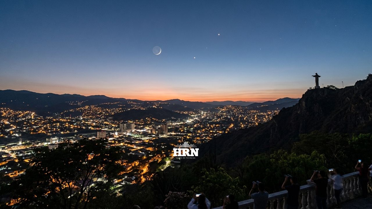 ¿Se verá en Honduras? Así será alineación de la Luna con Venus y Mercurio este lunes Imagen principal de ¿Se verá en Honduras? Así será alineación de la Luna con Venus y Mercurio este lunes