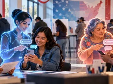 Imagen de ¿Qué son 'Nubi' y 'Doña Rosa'? Las IA que orientan a votantes latinos en EE. UU.