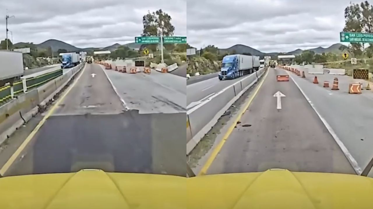 Vídeo| ¿Paranormal? Trailero sufre susto mientras conducía en carretera Imagen principal de Vídeo| ¿Paranormal? Trailero sufre susto mientras conducía en carretera