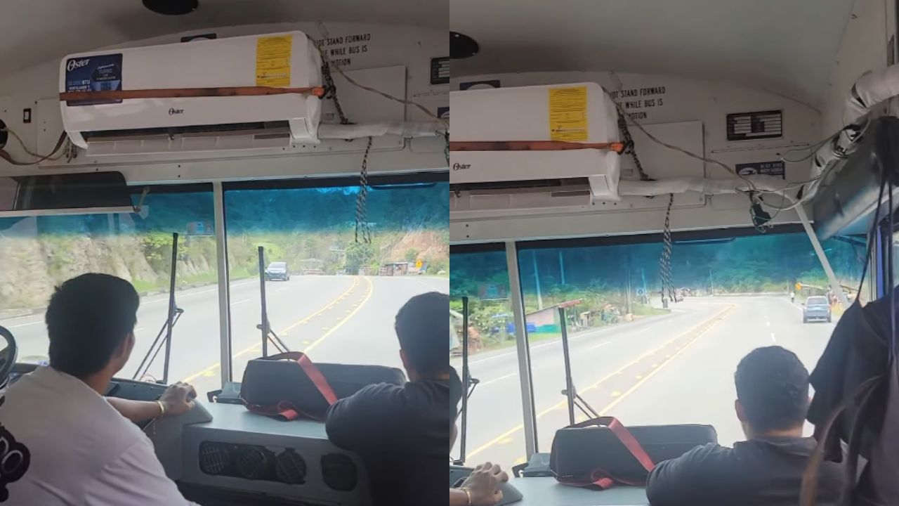 Imagen de ¿Vivir en Suiza y perdérselo? Bus se viraliza por usar aire acondicionado residencial