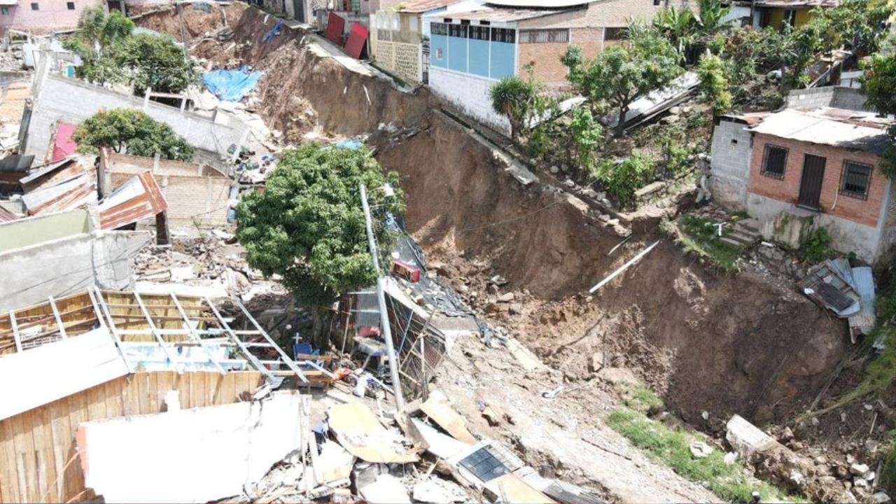 Estas son las colonias del Distrito Central con riesgos de derrumbe e inundaciones Imagen principal de Estas son las colonias del Distrito Central con riesgos de derrumbe e inundaciones