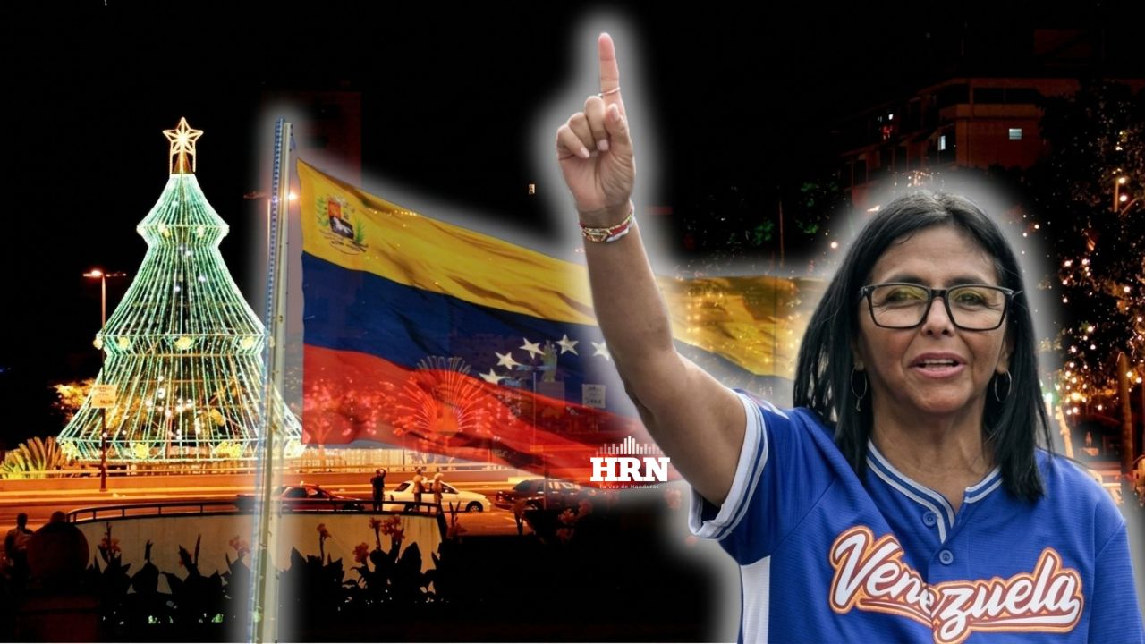 Delcy Rodríguez 'adelanta' la Navidad en Venezuela 'al estilo' de Nicolás Maduro Imagen principal de Delcy Rodríguez 'adelanta' la Navidad en Venezuela 'al estilo' de Nicolás Maduro