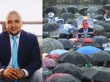 Imagen de Entre rituales mayas, salsa y gritos de justicia: así despidieron al exfiscal en Guatemala