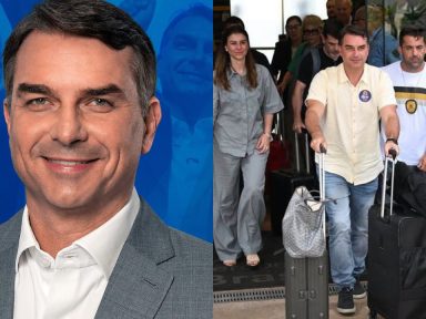 Imagen de Flávio Bolsonaro llega a EE.UU. tras salir de Brasil pese a una orden judicial