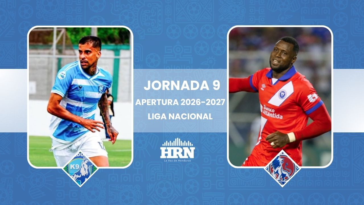Génesis vs Olimpia en vivo: hora, marcador, minuto a minuto | J-9 Liga Nacional de Honduras Imagen principal de Génesis vs Olimpia en vivo: hora, marcador, minuto a minuto | J-9 Liga Nacional de Honduras