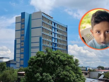 Imagen de Ian Fernando, niño hondureño de 6 años será operado del corazón en El Salvador