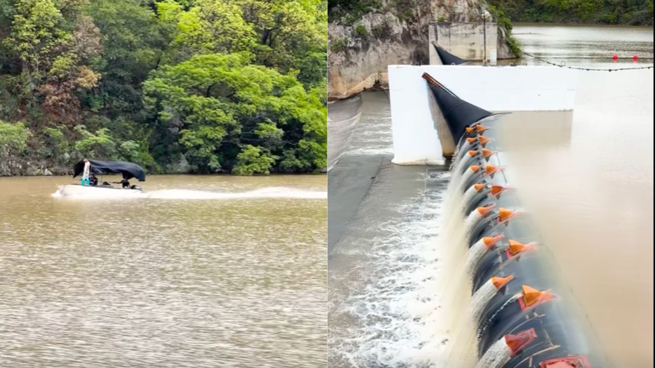 Tras las lluvias, inicia el trasvase de agua de Los Laureles a La Concepción Imagen principal de Tras las lluvias, inicia el trasvase de agua de Los Laureles a La Concepción