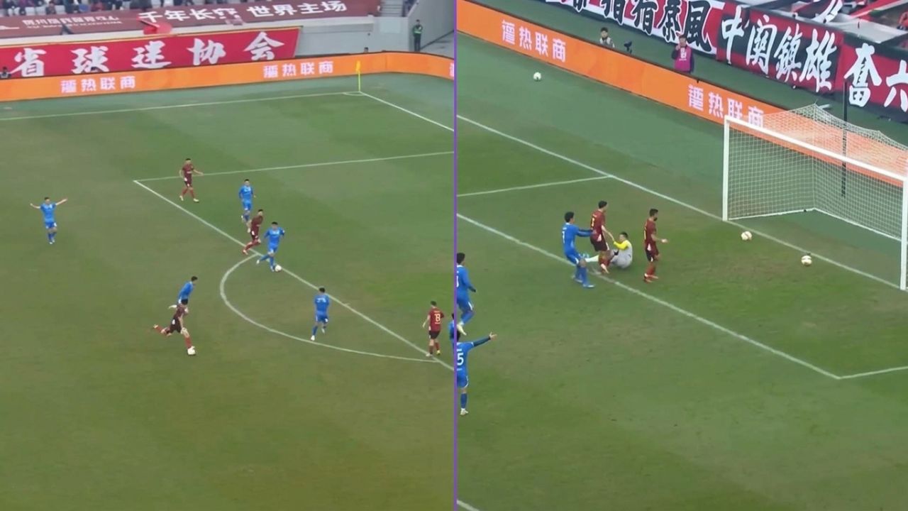 'El primero fue en mi país': Equipo marca insólito gol 'con dos balones' en liga de China Imagen principal de 'El primero fue en mi país': Equipo marca insólito gol 'con dos balones' en liga de China