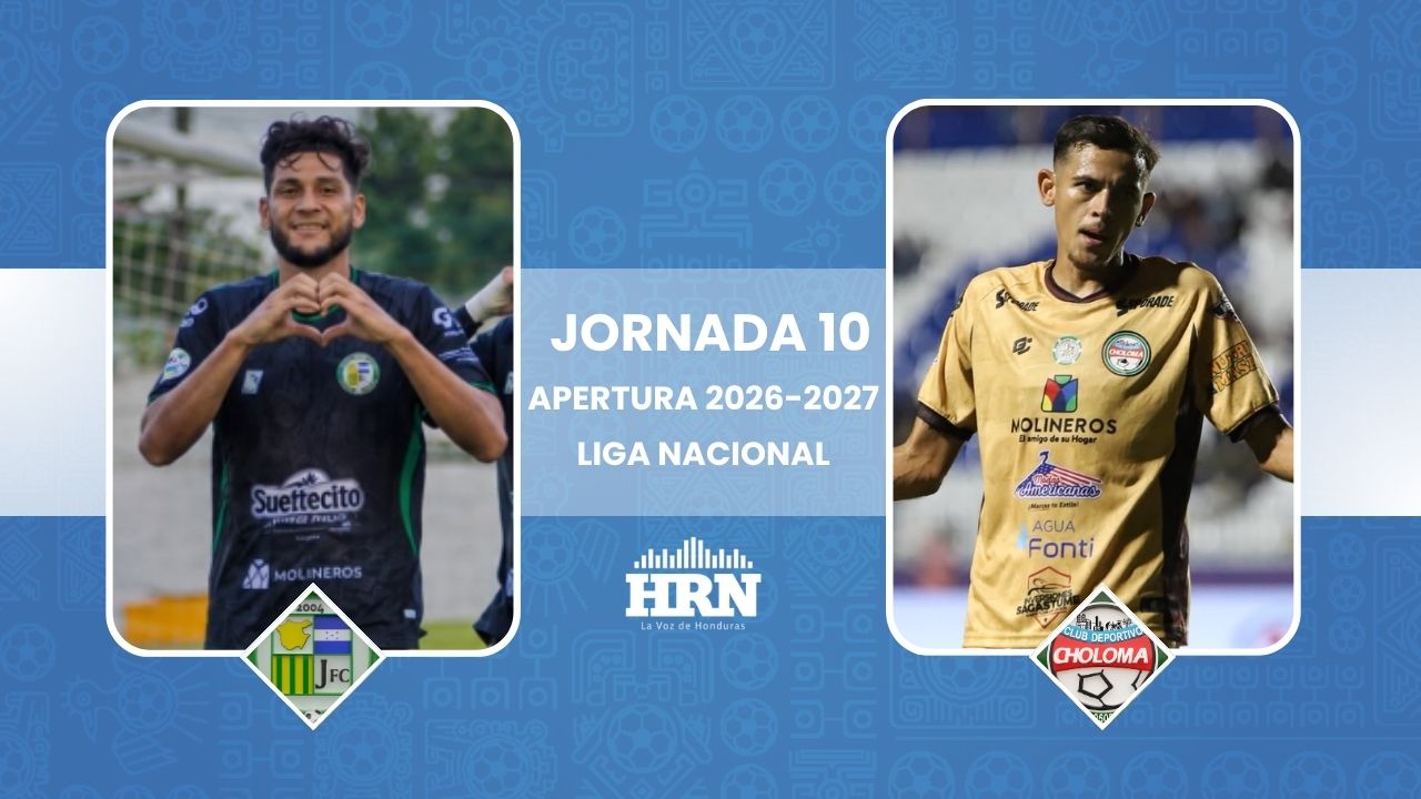 Juticalpa vs Choloma en vivo: Hora, marcador, dónde ver | J-10 Liga Nacional de Honduras Imagen principal de Juticalpa vs Choloma en vivo: Hora, marcador, dónde ver | J-10 Liga Nacional de Honduras
