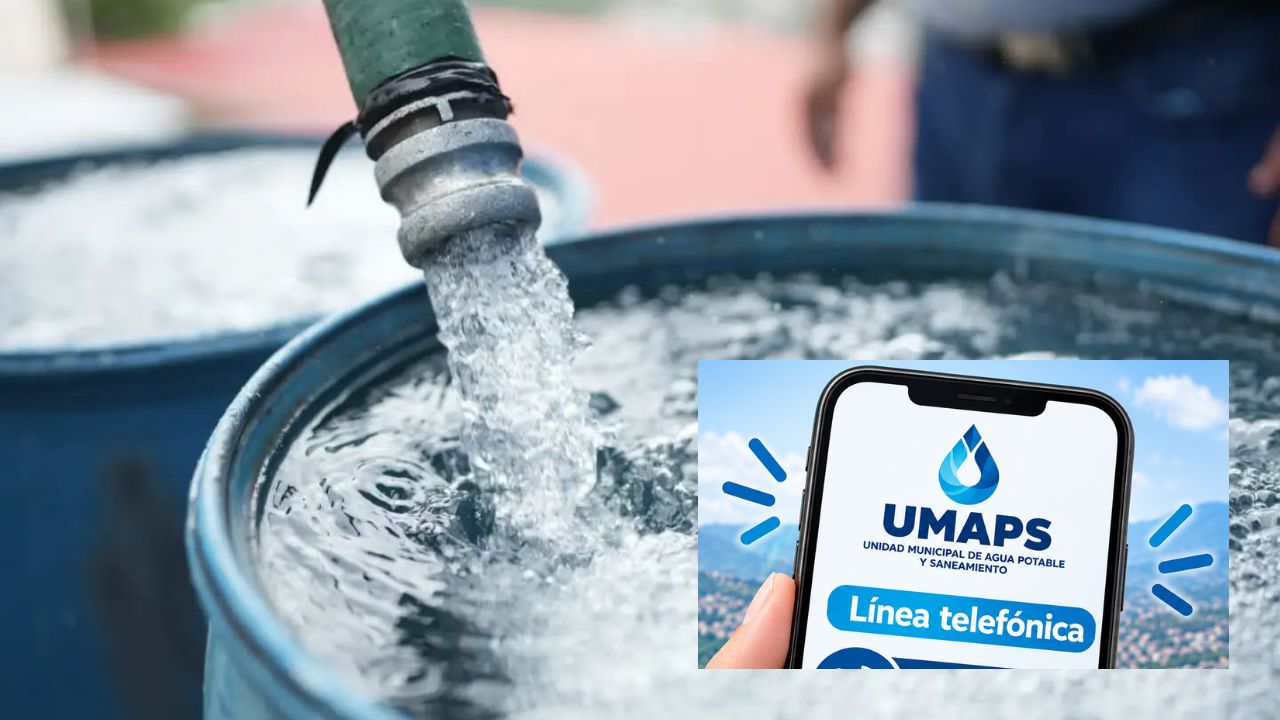 ¿No le llega el agua? Estos son los números para hacer reclamos y denuncias a la UMAPS Imagen principal de ¿No le llega el agua? Estos son los números para hacer reclamos y denuncias a la UMAPS