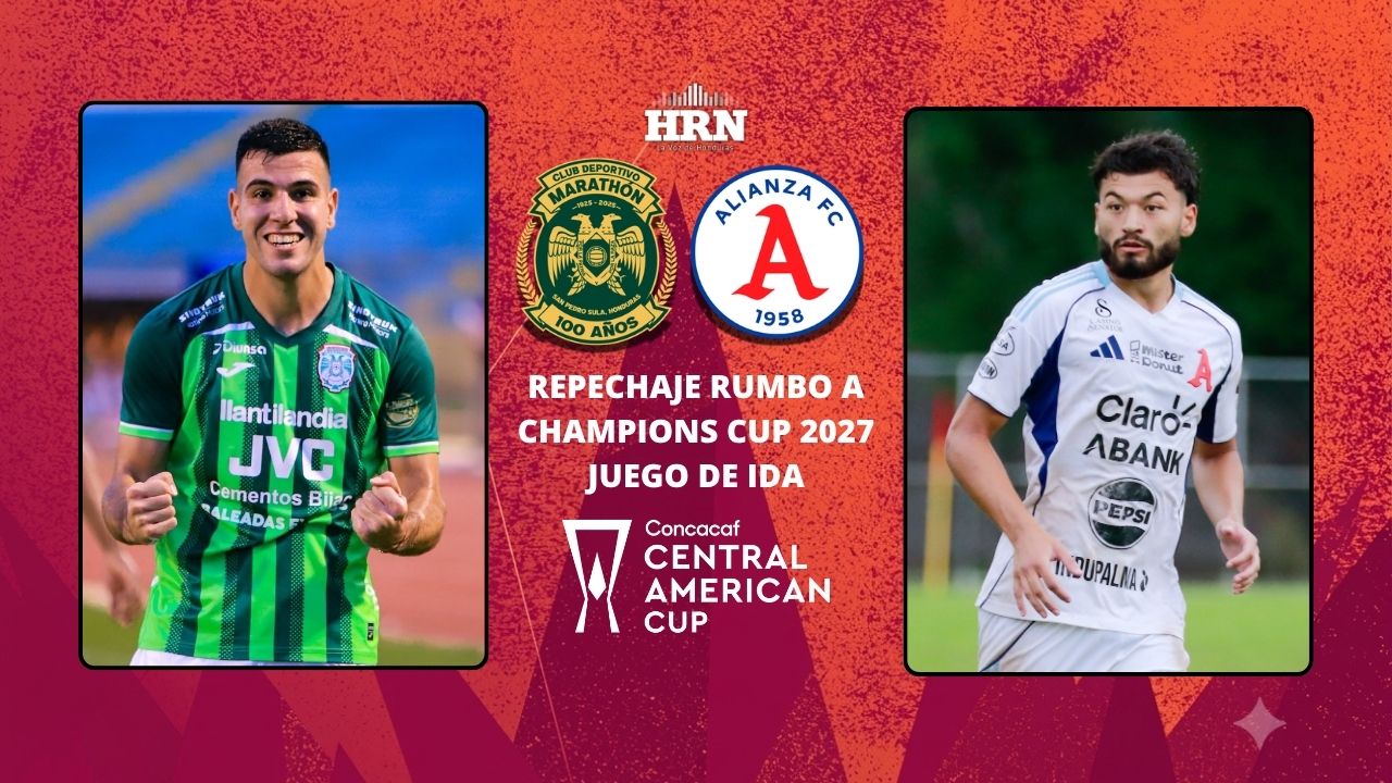 Marathón vs Alianza en vivo: hora, marcador, dónde ver | Repechaje, Copa Centroamericana Imagen principal de Marathón vs Alianza en vivo: hora, marcador, dónde ver | Repechaje, Copa Centroamericana