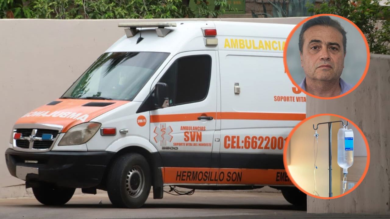Médico se entrega tras permanecer prófugo por caso de sueros vitaminados en Sonora Imagen principal de Médico se entrega tras permanecer prófugo por caso de sueros vitaminados en Sonora