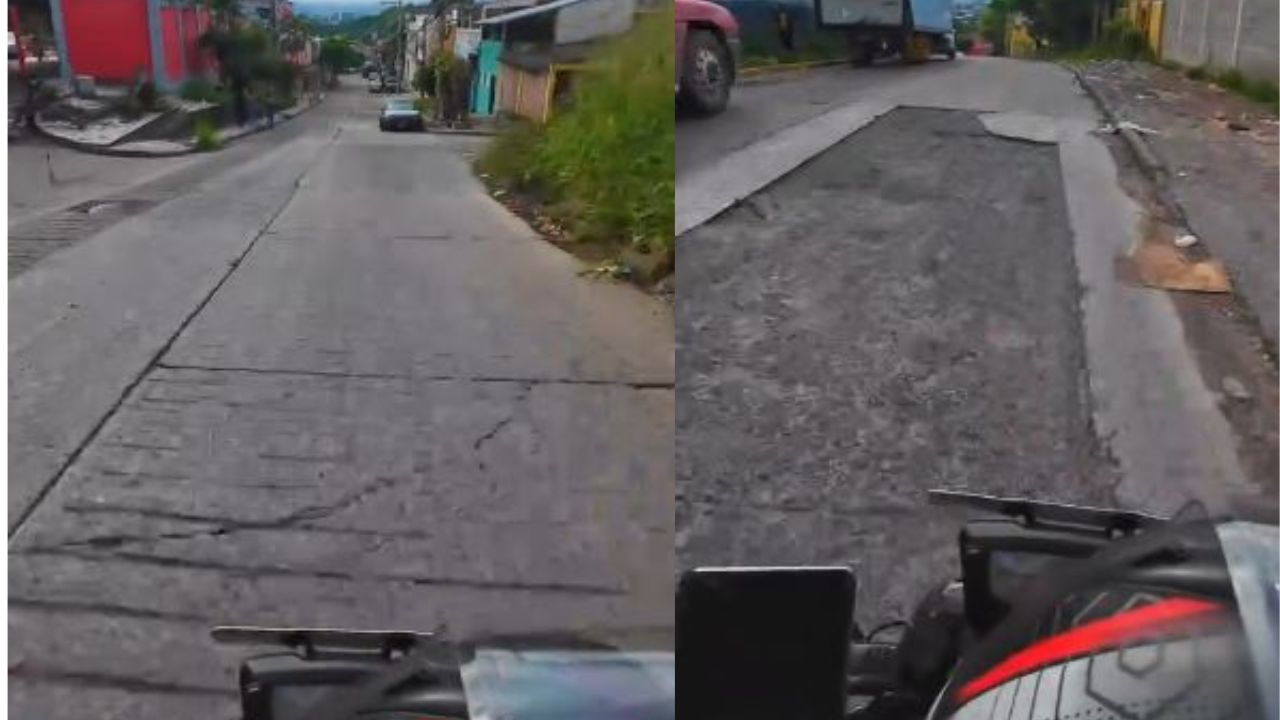 Motociclista hondureño muestra cómo ingresa a colonia capitalina tras audio viral Imagen principal de Motociclista hondureño muestra cómo ingresa a colonia capitalina tras audio viral