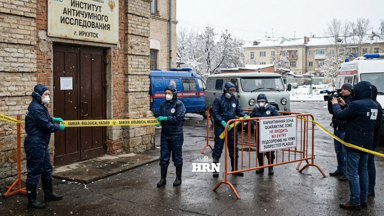 Investigan segundo deceso por sospecha de peste neumónica en laboratorio de Rusia Imagen principal de Investigan segundo deceso por sospecha de peste neumónica en laboratorio de Rusia