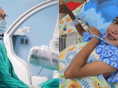 Imagen de Menor hondureño con el corazón al lado derecho supera con éxito cirugía en El Salvador