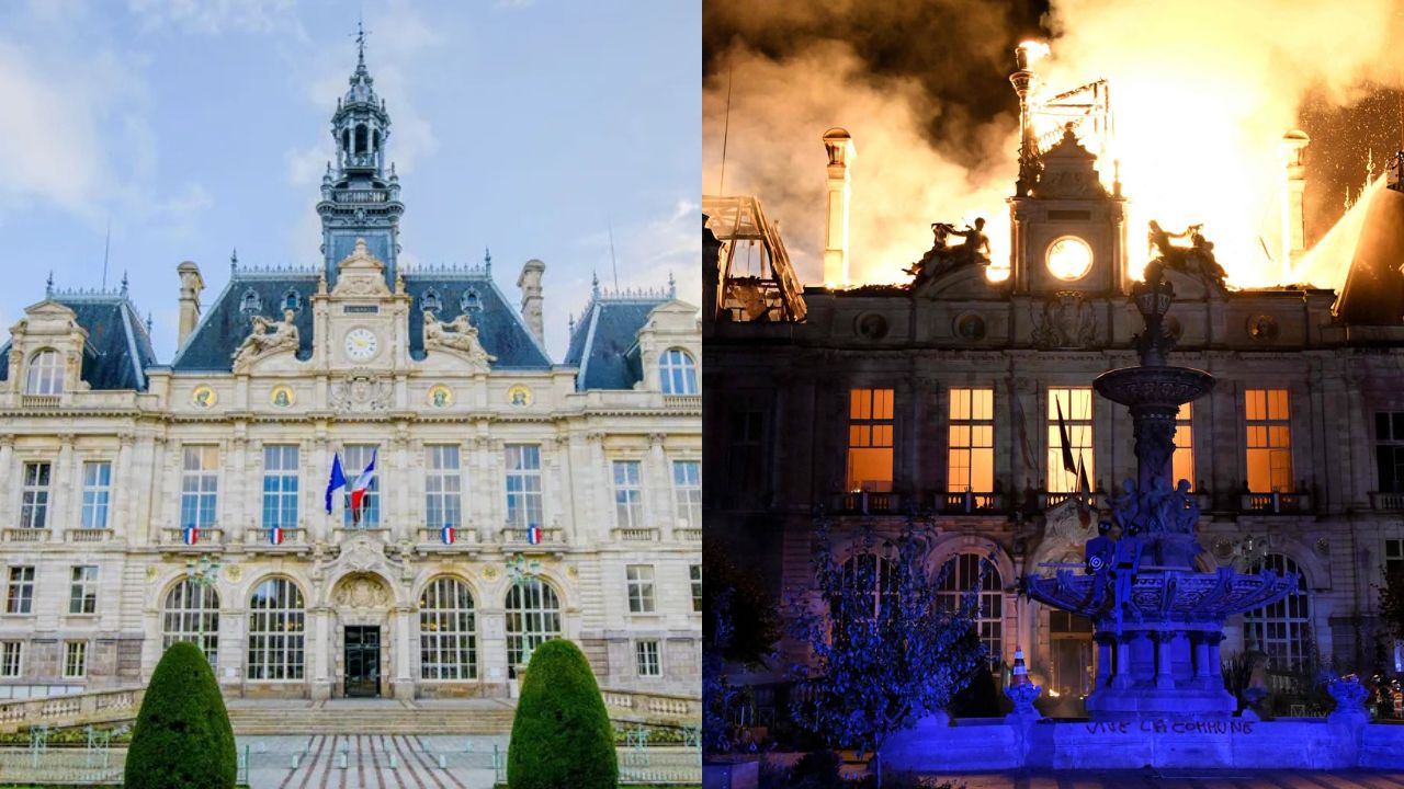 Disturbios en Francia reducen a cenizas histórico edificio Imagen principal de Disturbios en Francia reducen a cenizas histórico edificio