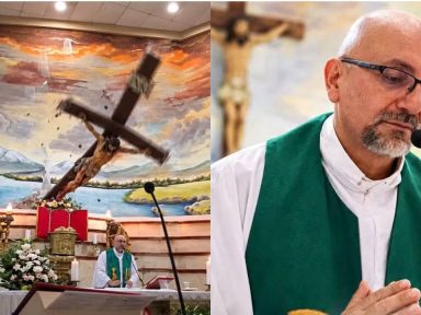 Imagen de Sacerdote muere tras caerle una cruz encima mientras celebraba misa