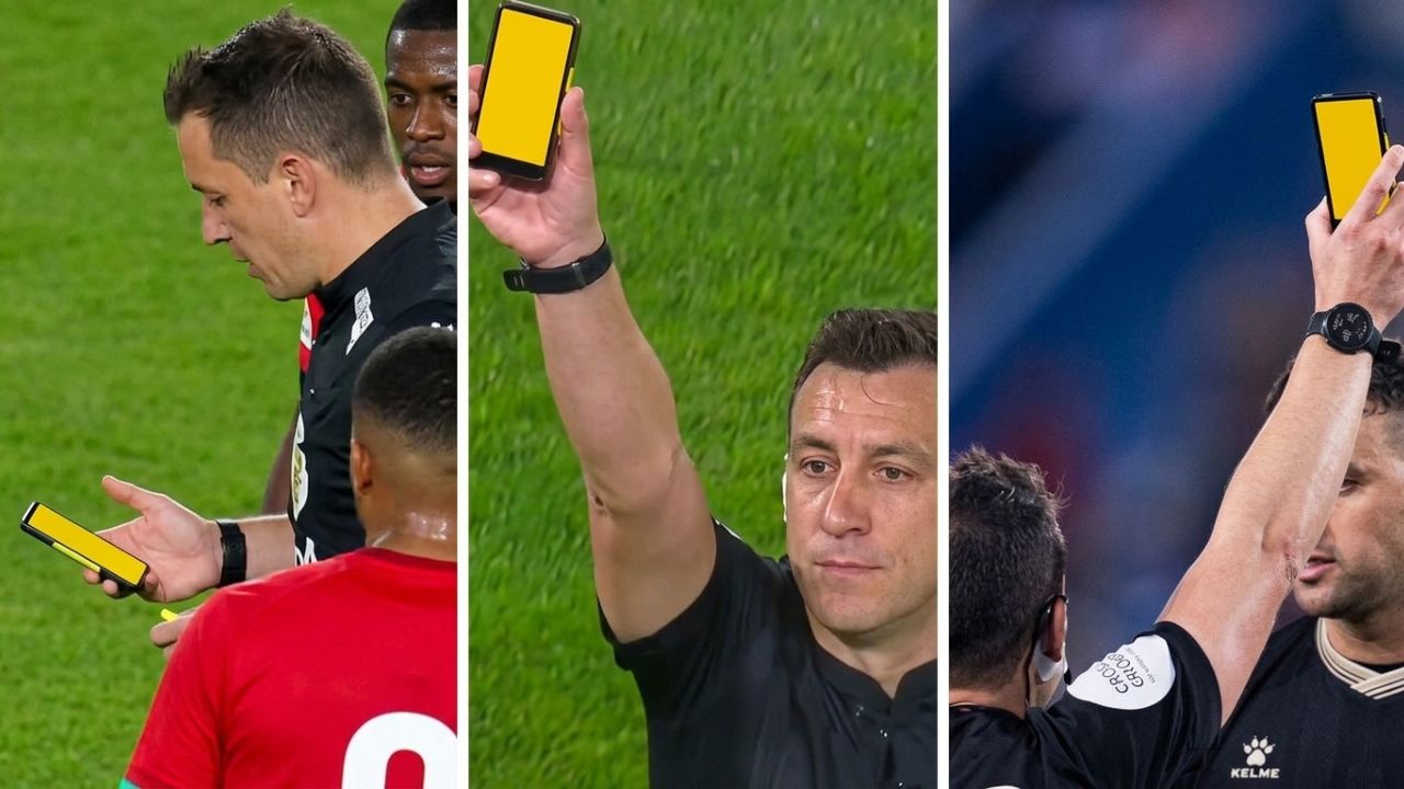 ¿El fin del 'tarjetazo'? Árbitro muestra la primera tarjeta digital en el fútbol Imagen principal de ¿El fin del 'tarjetazo'? Árbitro muestra la primera tarjeta digital en el fútbol