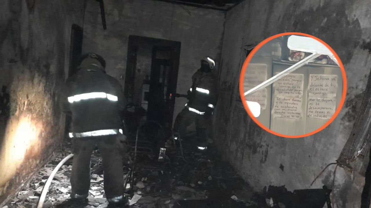 ¡Impactante! Versículos de la Biblia permanecen intactos tras incendio en Barandillas Imagen principal de ¡Impactante! Versículos de la Biblia permanecen intactos tras incendio en Barandillas