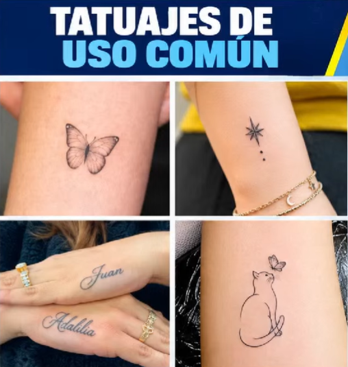 Tatuajes artísticos comunes que no serán asociados a grupos terroristas en Honduras